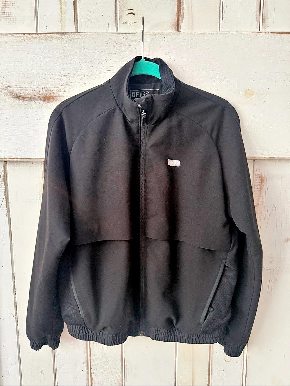 FIGS Technical Collection jacket Technical Jacket in Black Size XS Like New